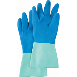 Dry Gloves - Blue Nitrile L - For Ring System